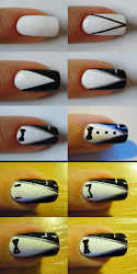 nails tuxedo tutorial nail easy