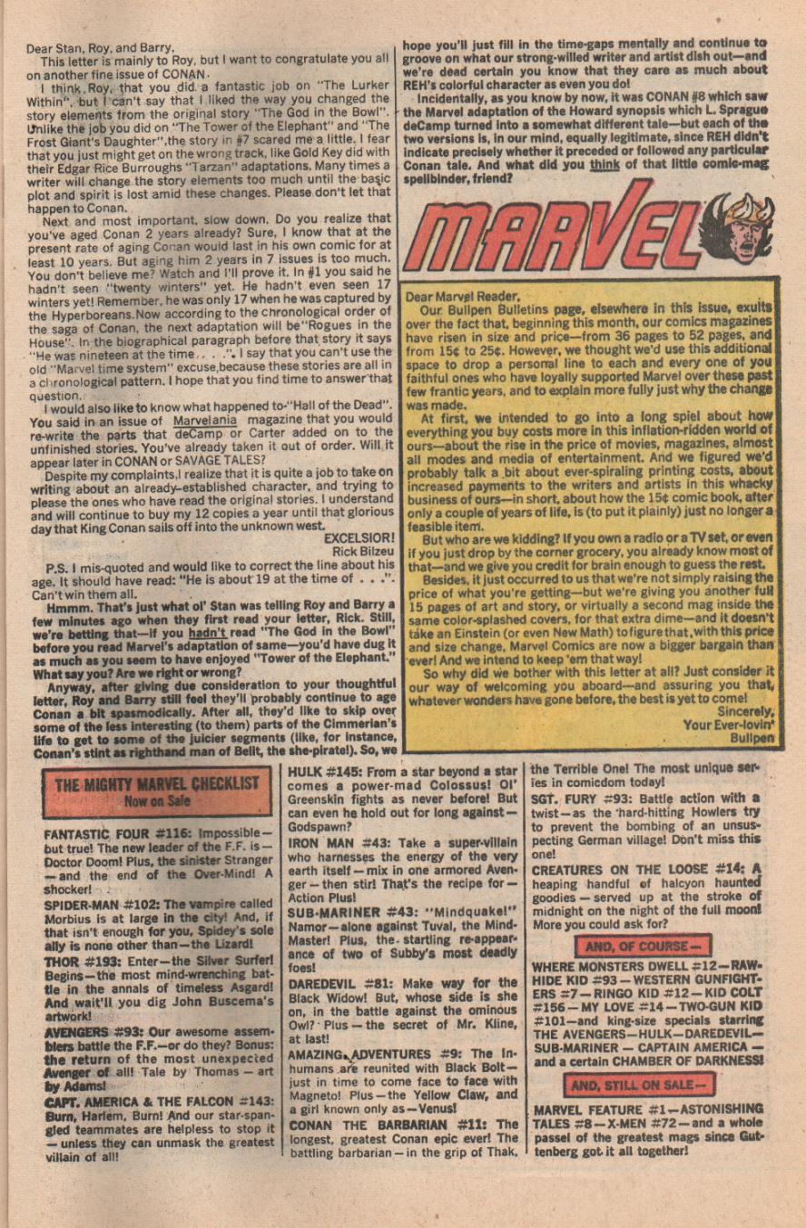 Conan the Barbarian (1970) Issue #11 #23 - English 49