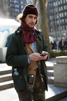 How To Wear a Men's Scarf With a Jacket