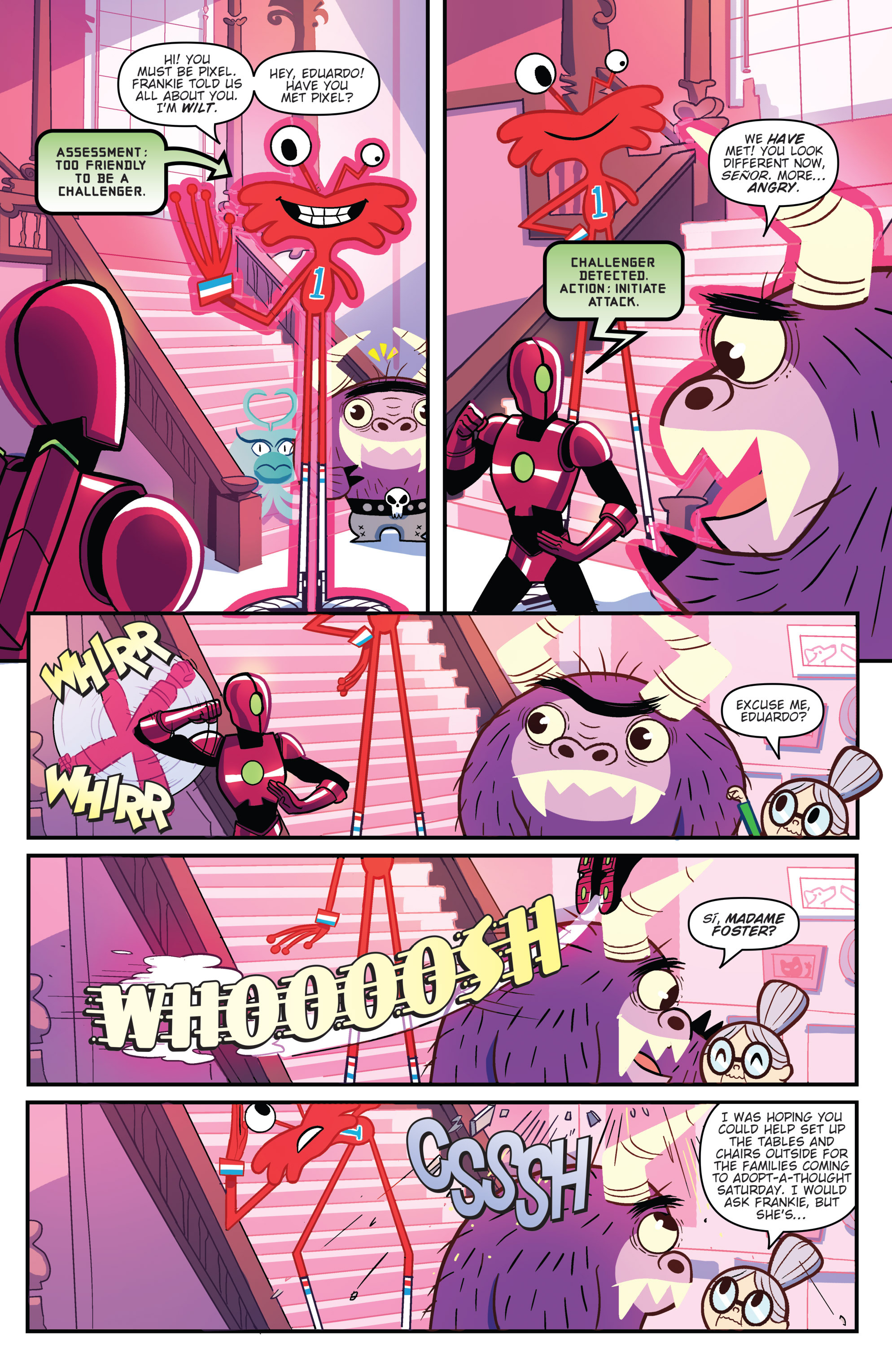 Read online Super Secret Crisis War! comic -  Issue # _Special - Foster's Home for Imaginary Friends - 15