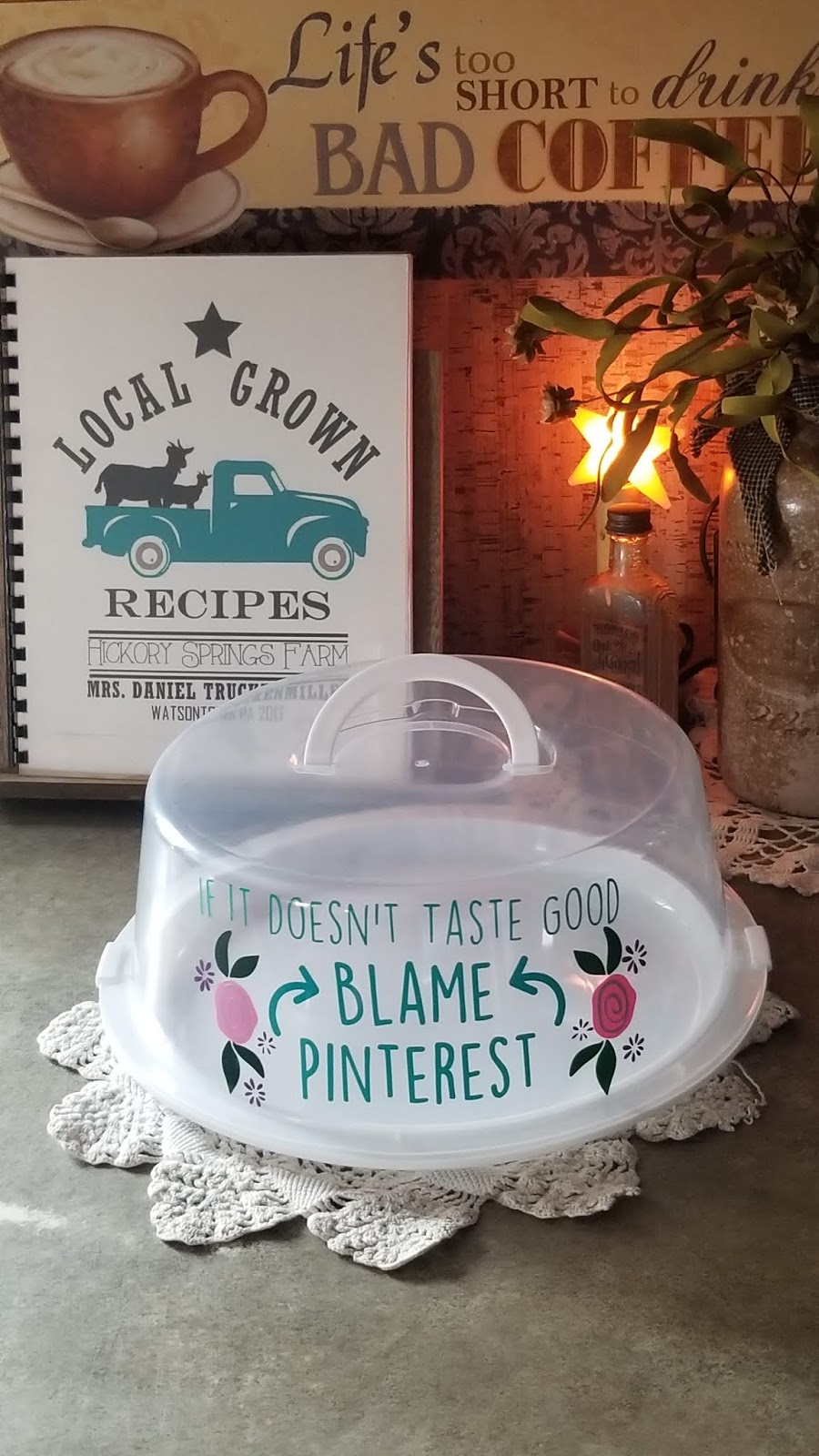 Fields Of Heather If This Doesn't Taste Good Blame Pinterest Cake