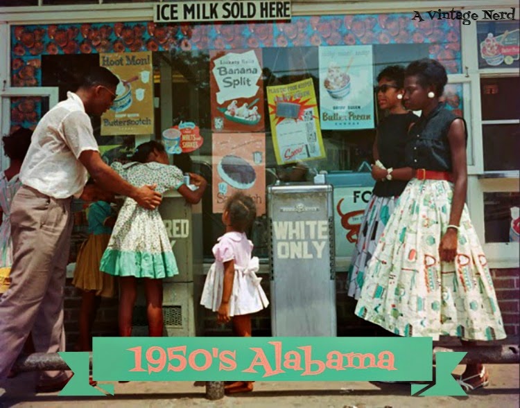 A Vintage Nerd, Vintage Blog, Retro Lifestyle Blog, Vintage Photos, 1950's Alabama Photos, A Picture Worth a Thousand Words