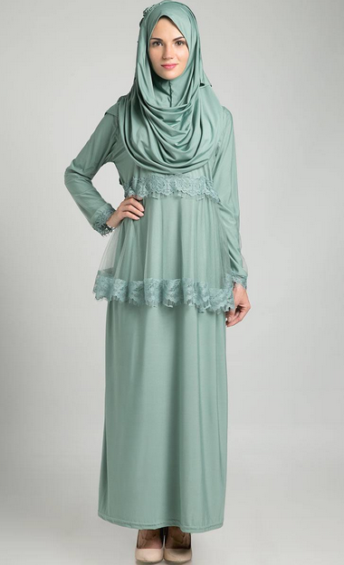 Model dress gamis terbaru 2015