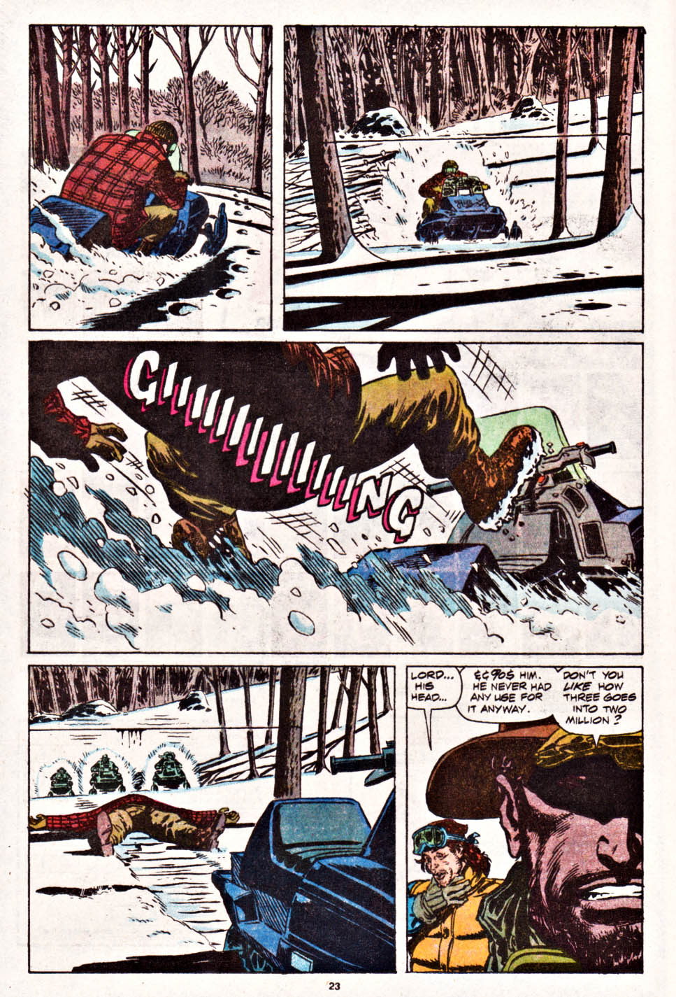 Read online The Punisher (1987) comic -  Issue #49 - Death below Zero - 18