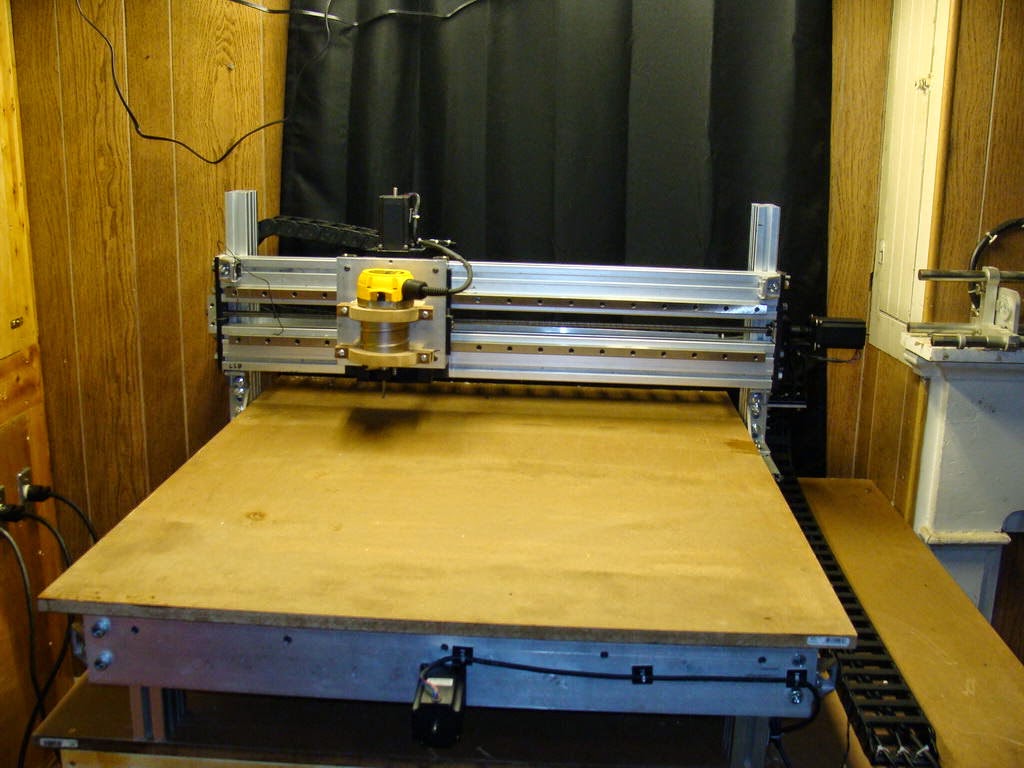 DIY 3D Printing: Jon's homemade CNC router converted into ...
