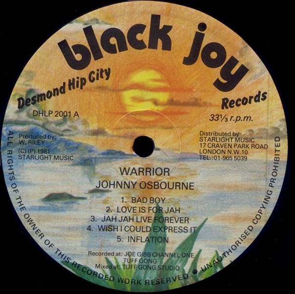 Compartilhando Reggae Johnny Osbourne