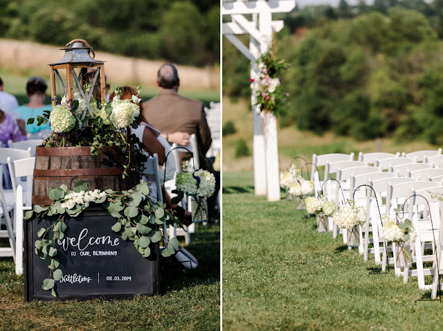 Summer Wedding at Dulany's Overlook photographed by Heather Ryan Photography