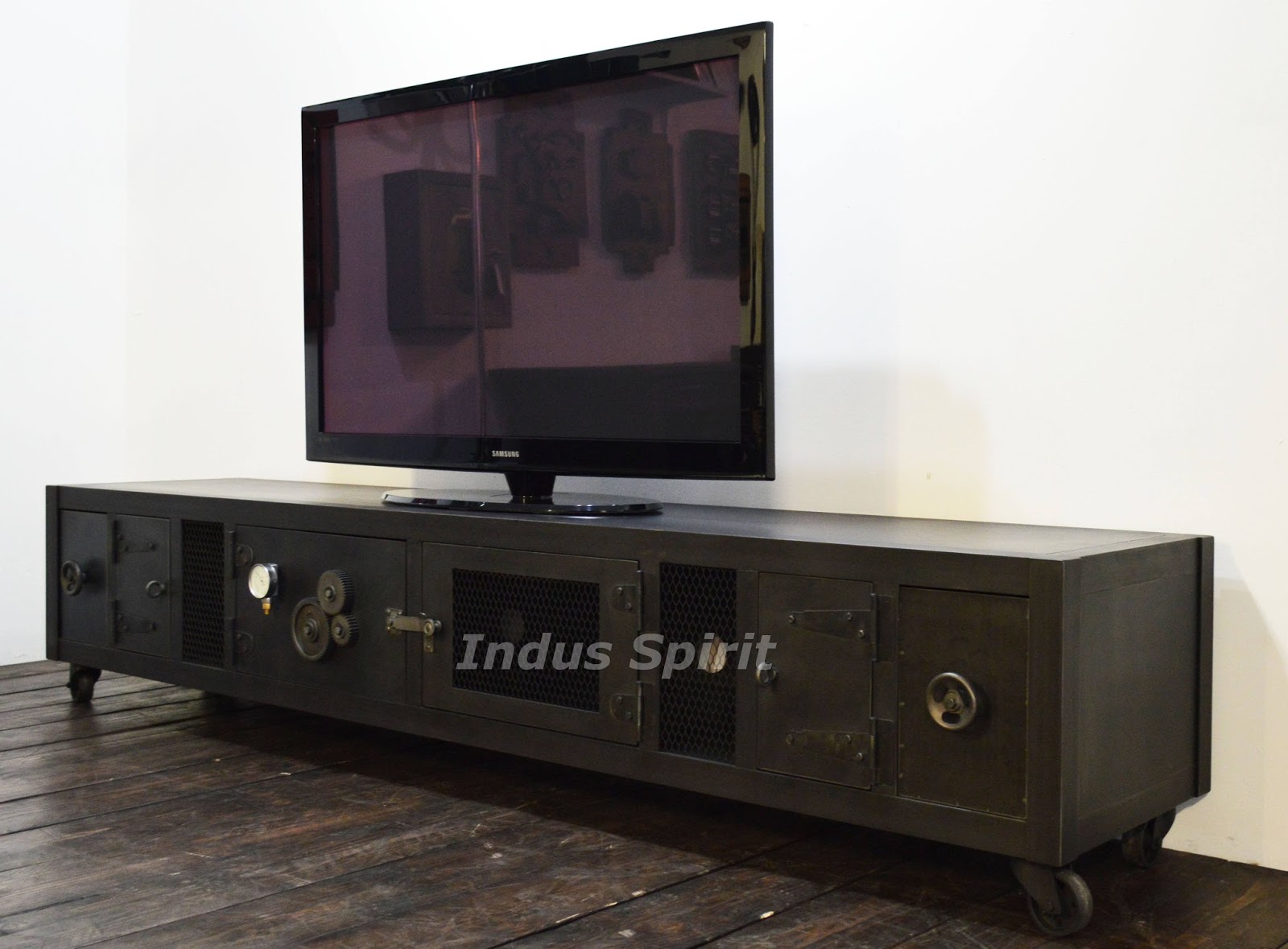 Meuble TV industriel XXL