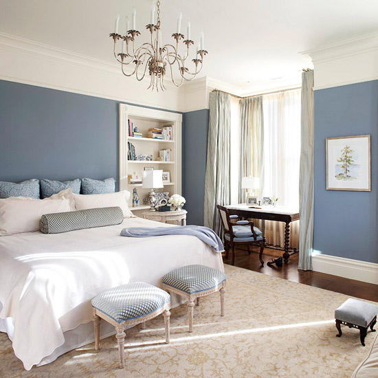 Blue Master Bedroom Decorating Ideas