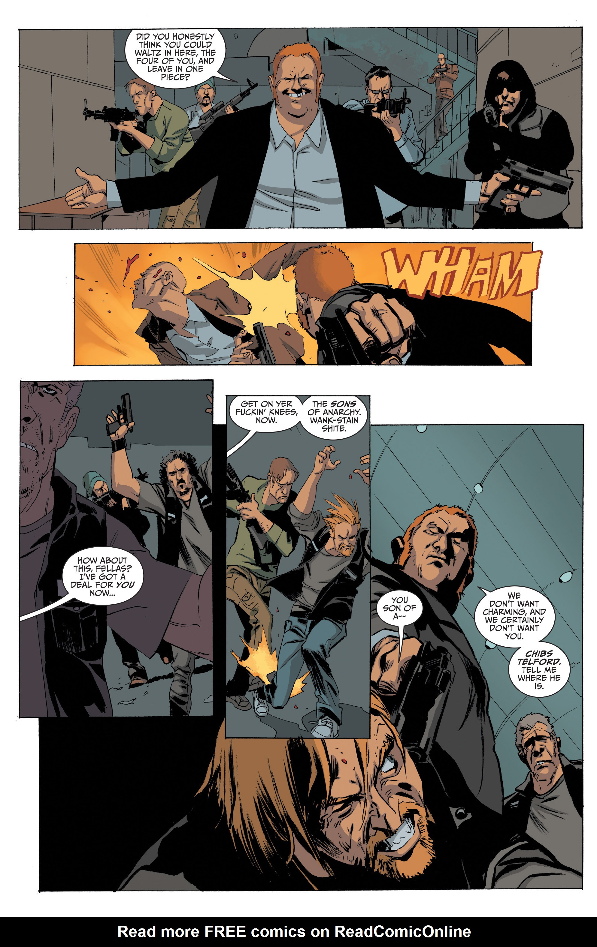 Read online Sons of Anarchy comic -  Issue #24 - 21