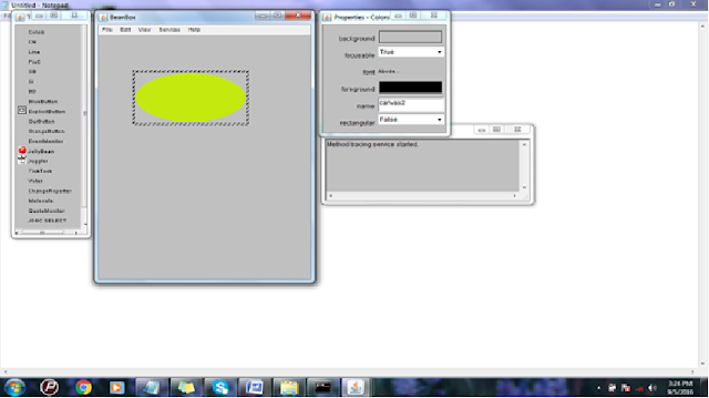 SWAPNA MEDIKONDA: a program to demonstrate the Simple bean