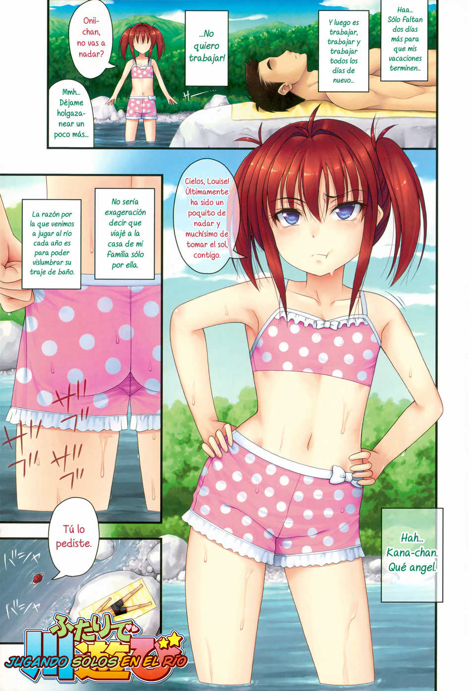 Jugando solos en el rio - Page #1