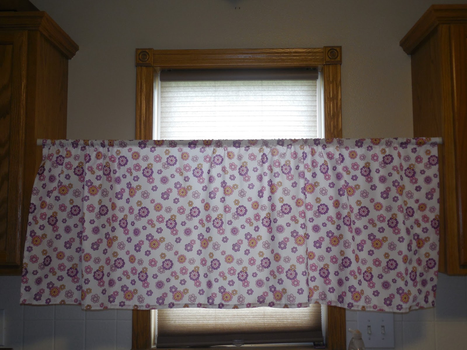 Hooked On Handmade Curtains out of sheets