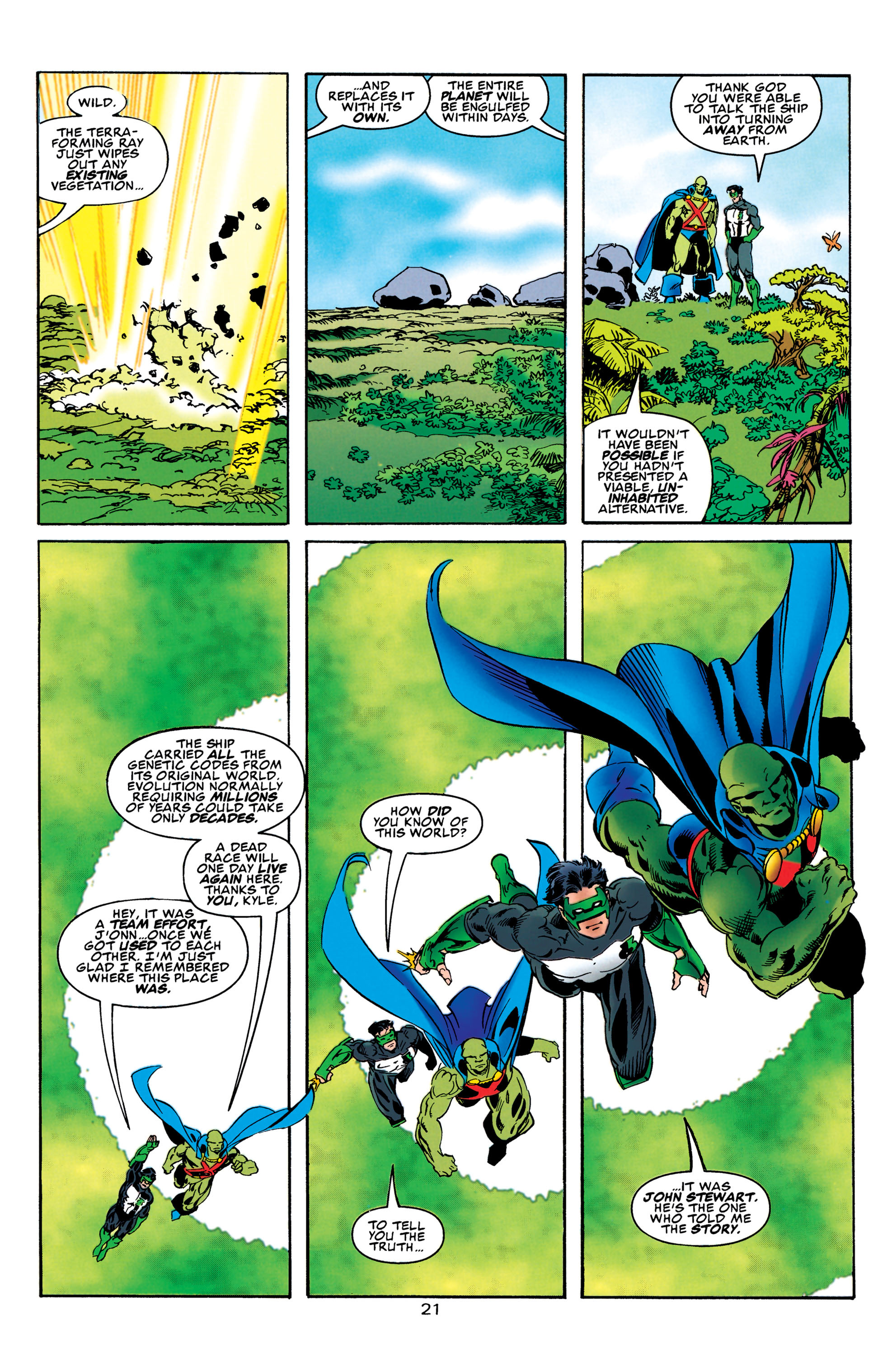 Read online Green Lantern (1990) comic -  Issue #87 - 21
