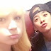 f(x)'s Amber posed for a cute picture with Shannon