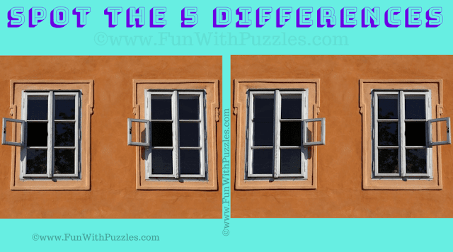 Challenging Picture Riddle: Spot 5 Differences