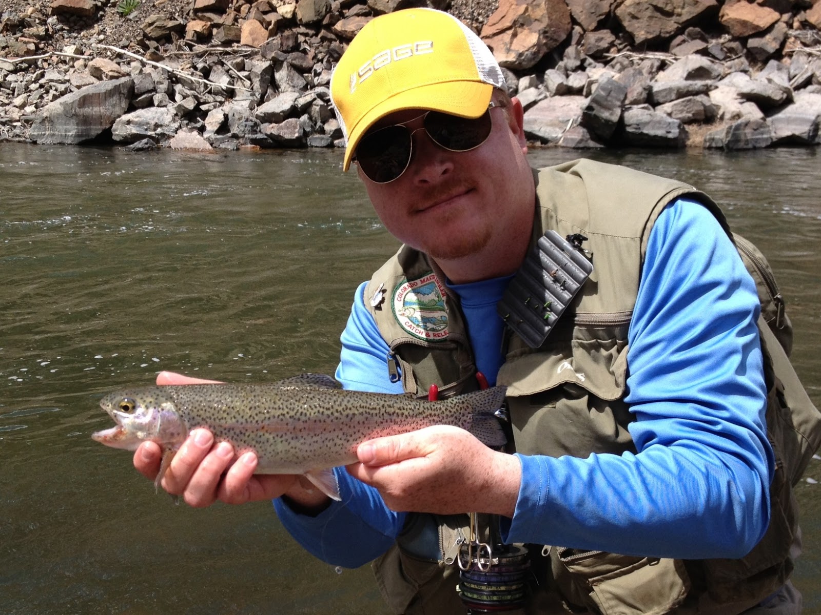 Jamie's Fly Fishing Journal First Dry Fly Action of the Season