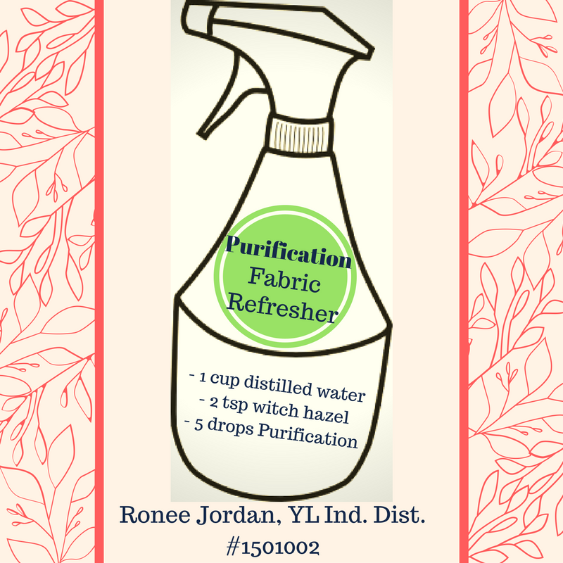 Back to the Grindstone DIY Recipe of the Week Fabric Refresher