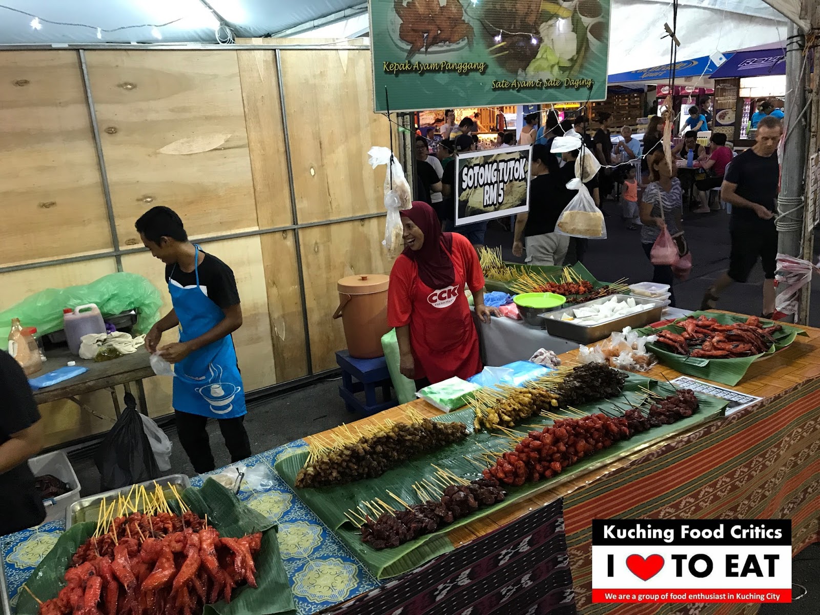 Kuching Food Critics: Kuching Food Fair Festival 2017 - HALAL STALLS