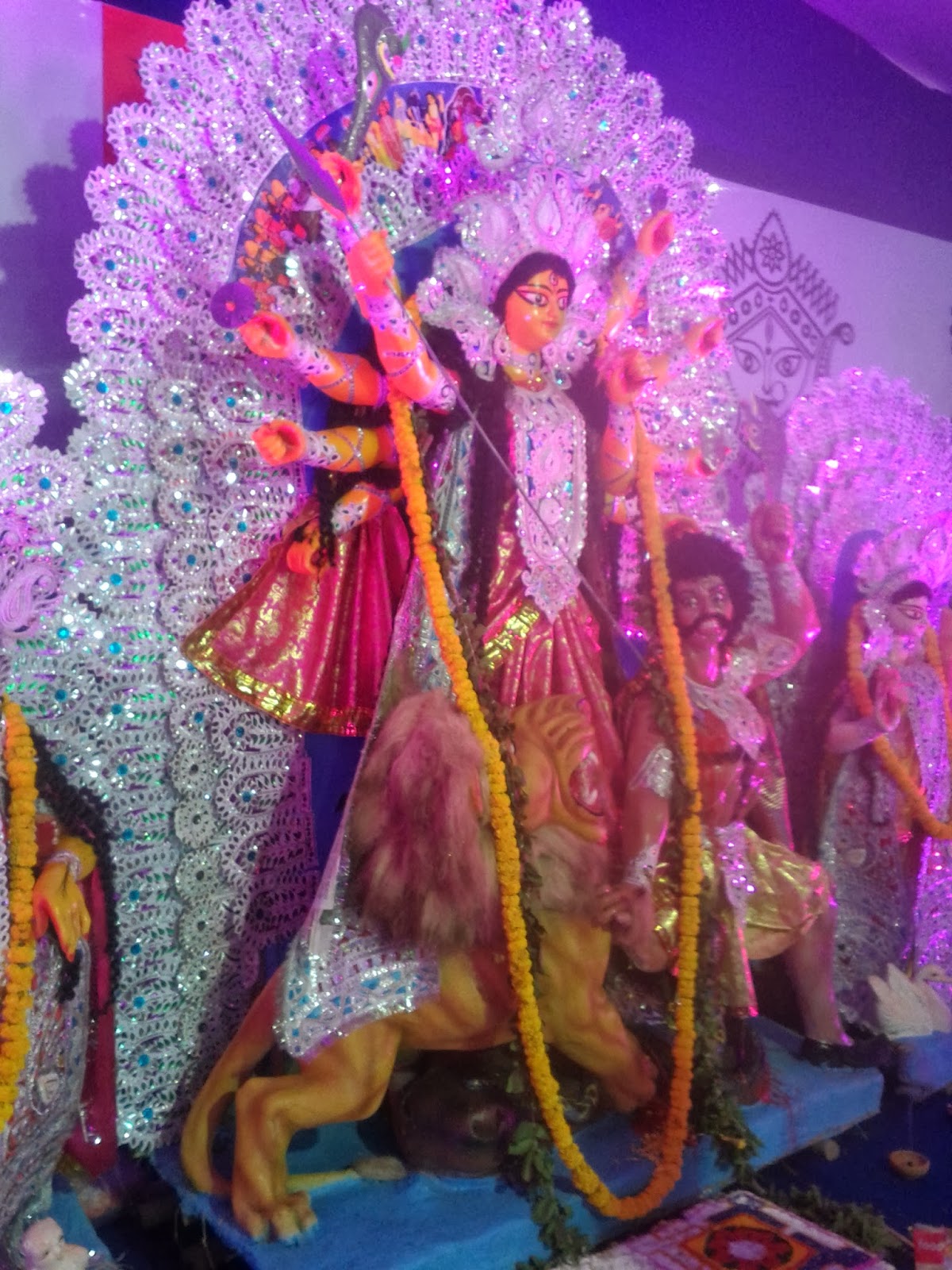 SAMVEDI TEMPLE SOJOURN TOO SHORT TIME TO PRAY MAA KALI ( BDF)