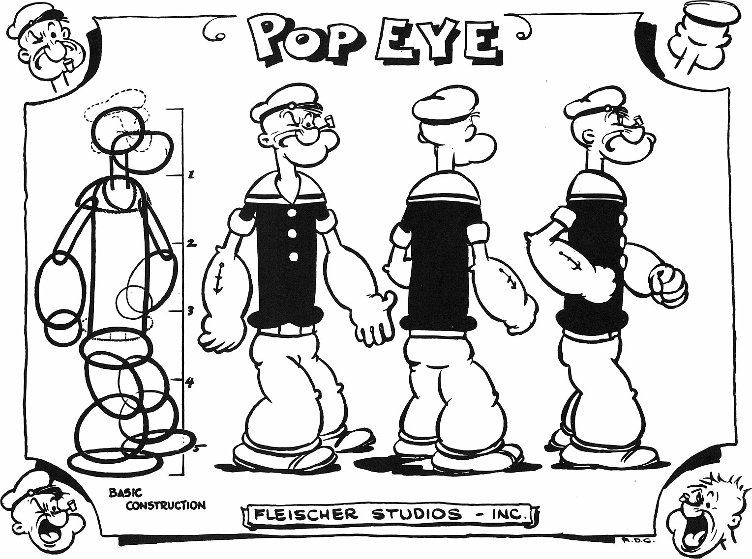 Rip Jagger's Dojo Popeye 19331938!