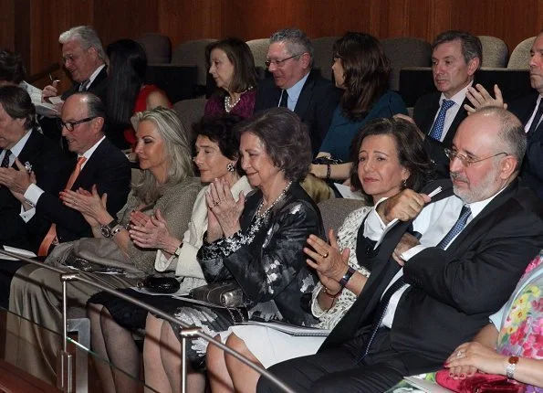 Queen Sofia of Spain attended the board meeting of the Queen Sofía College of Music. Queen Sofía, is the honorary president of the College of Music