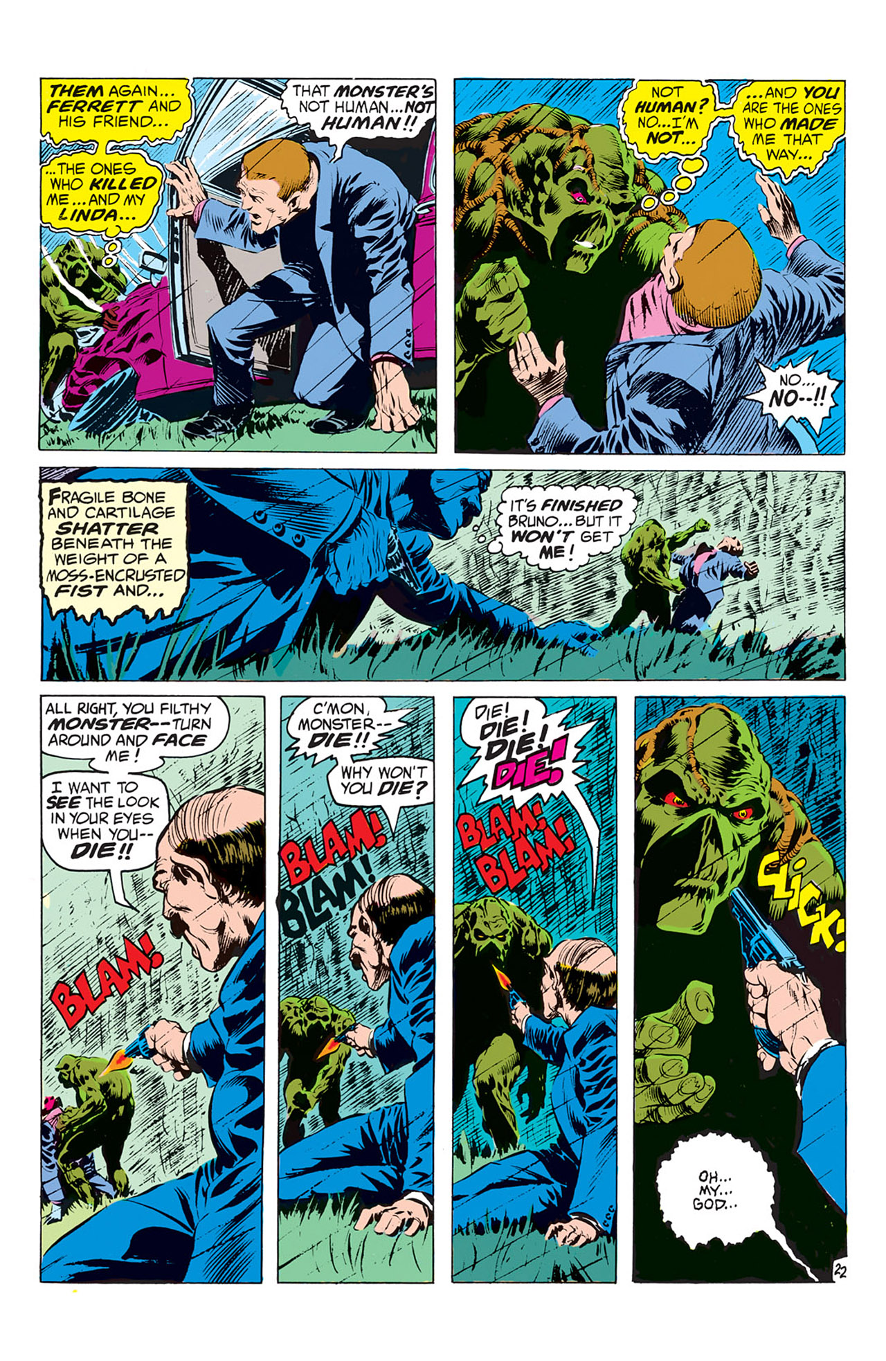 Read online Swamp Thing (1972) comic -  Issue #1 - 23