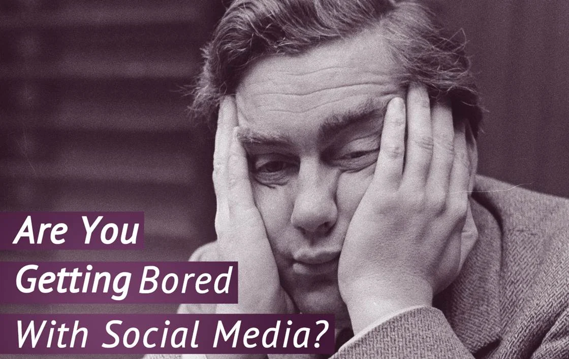 Why are We Getting Bored: Social Media Content Overload - infographic