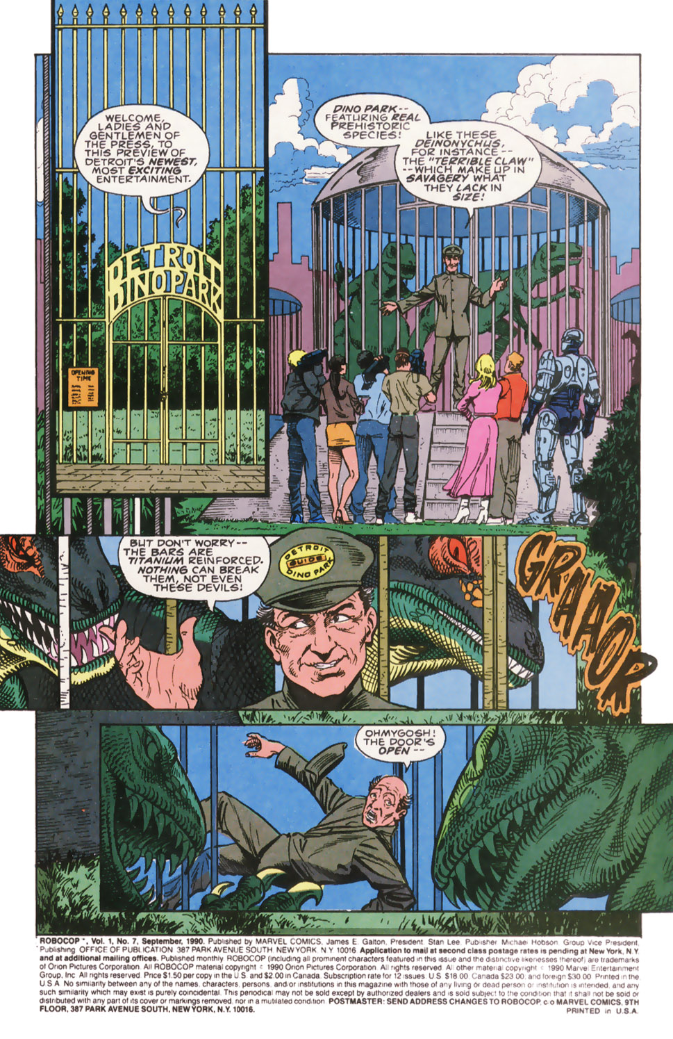 Read online Robocop (1990) comic -  Issue #7 - 2