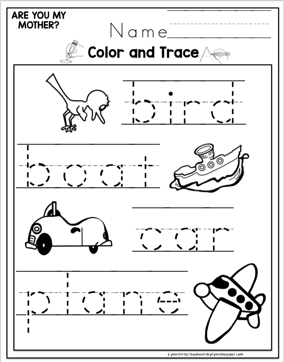 ARE YOU MY MOTHER? TODDLER BOOK UNIT ~ Book Units by Lynn