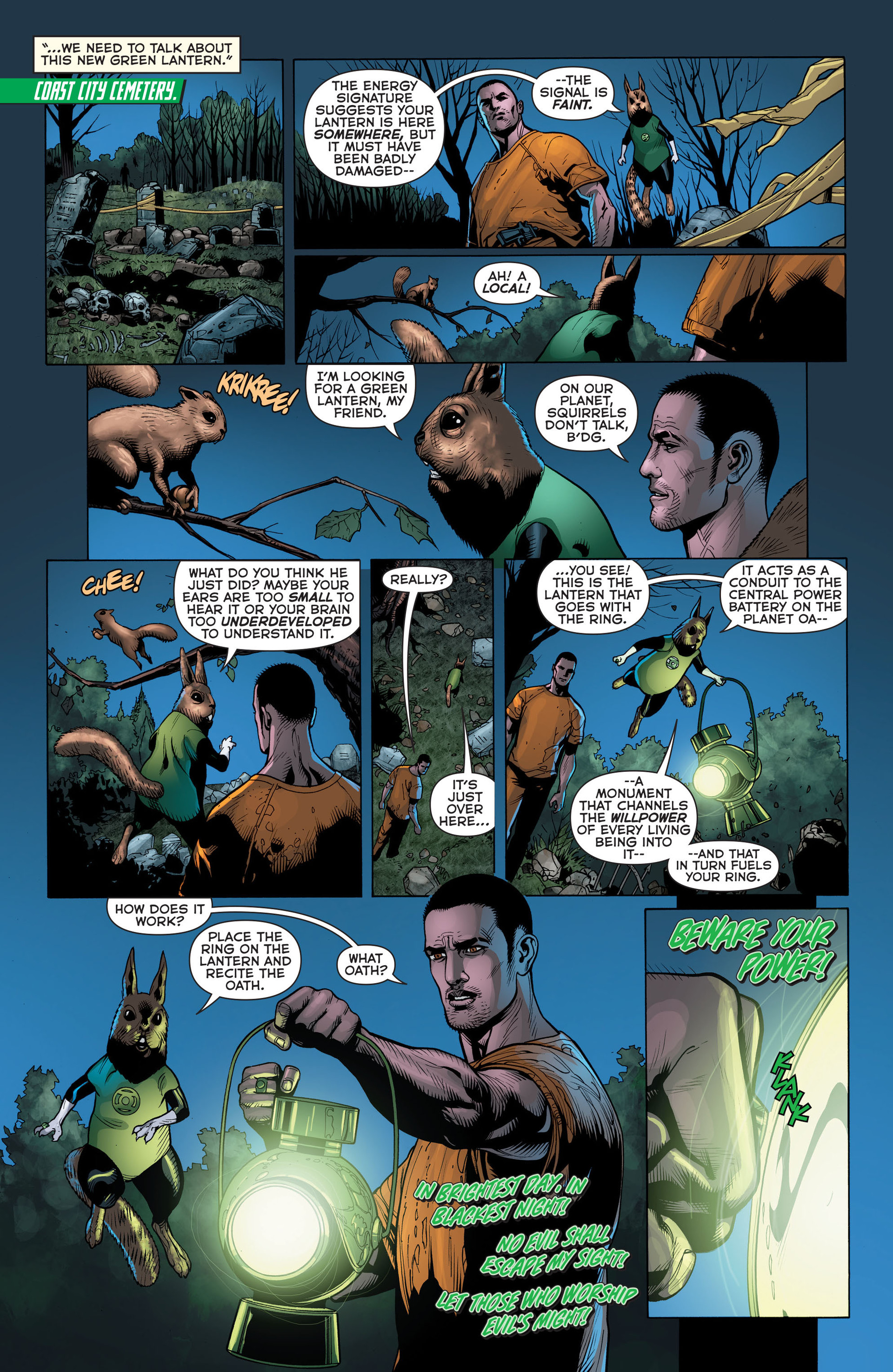 Read online Green Lantern (2011) comic -  Issue #16 - 4