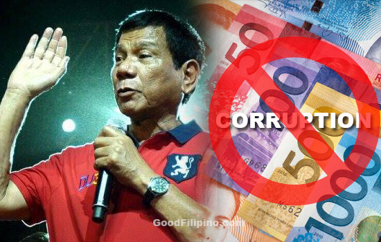 Duterte serious on fighting corruption: 'it must stop now' 