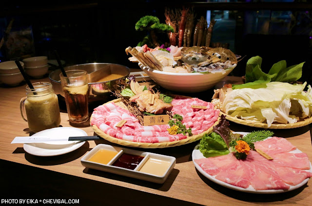 台中火鍋│青森鍋物*超澎派生猛海鮮讓人看傻了眼!質感鍋物菜單全新大改版~