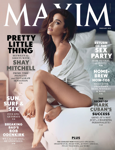 Shay Mitchell - Maxim Magazine. 