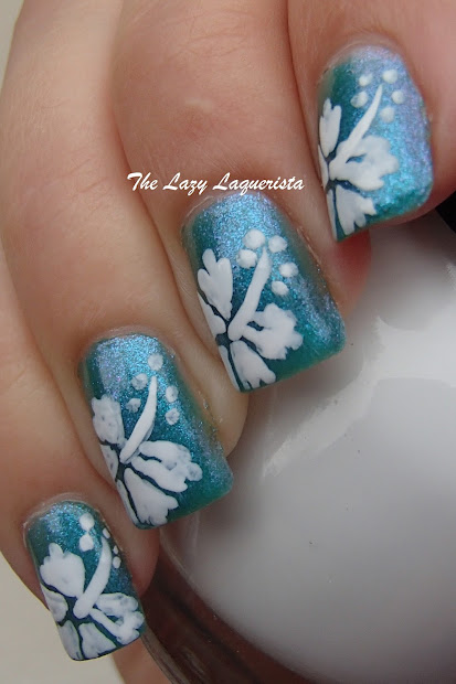 manicure manifesto hawaiian flower