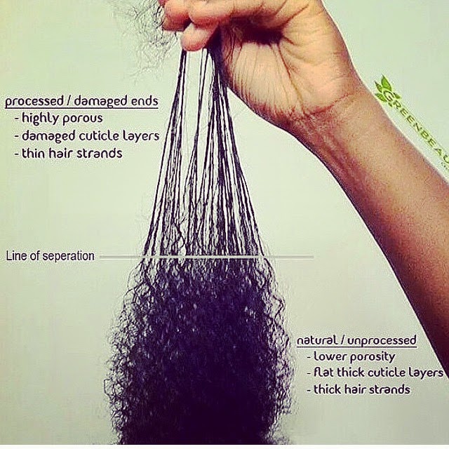 THE LINE OF DEMARCATION. NAIJA HAIR CAN GROW