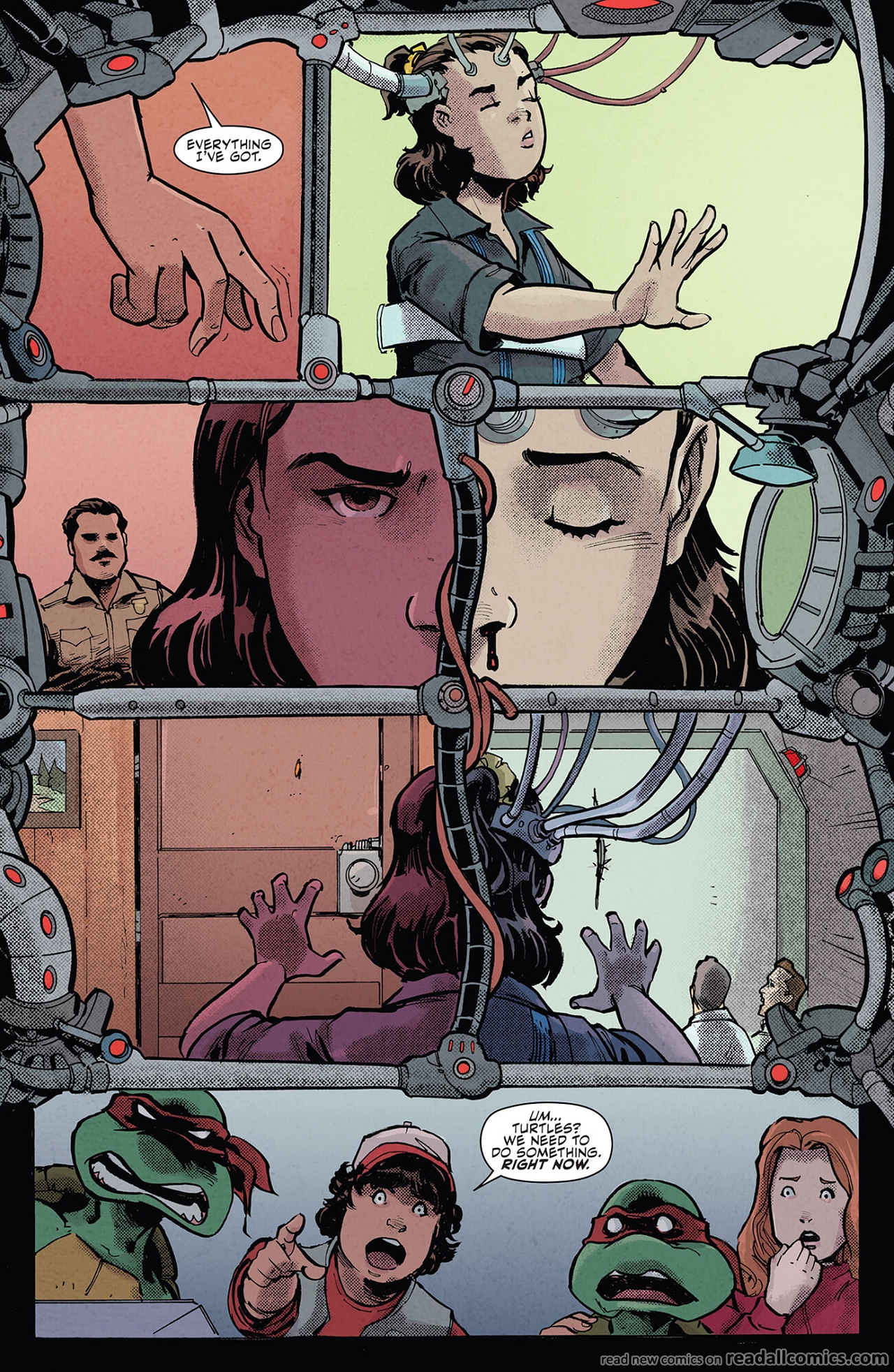 Teenage Mutant Ninja Turtles x Stranger Things chapter 2 page 12