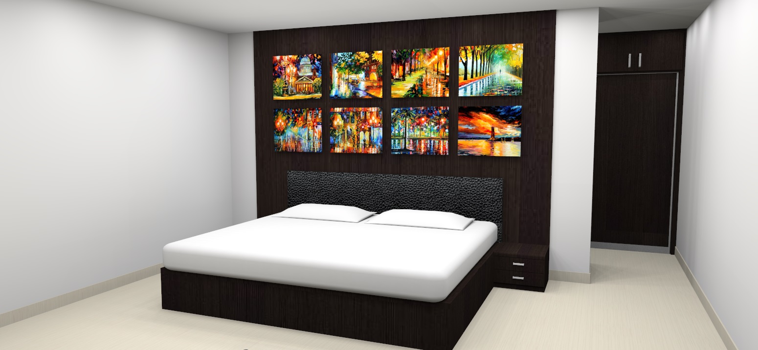 Nithin's Works Cot with Head Board