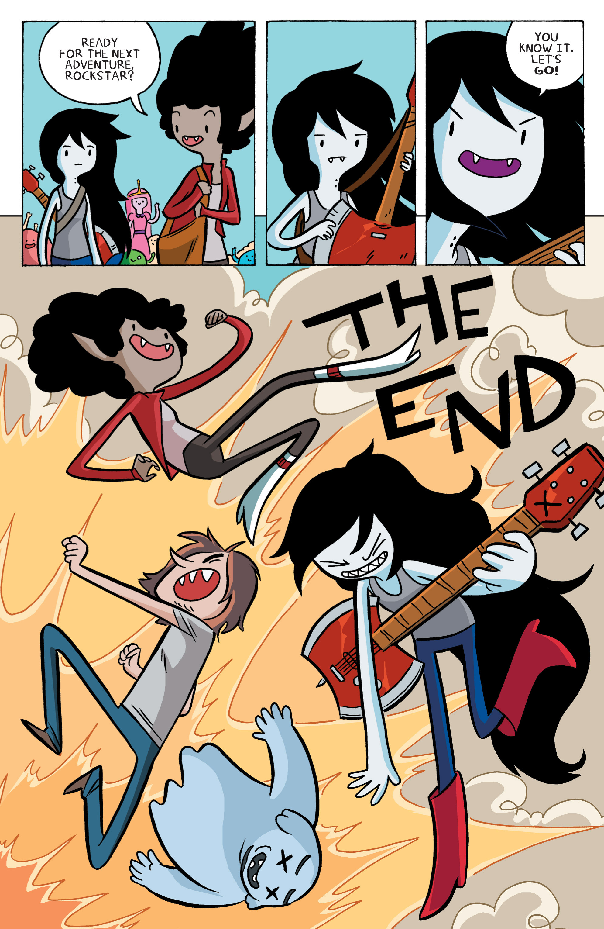 Read online Adventure Time: Marceline and the Scream Queens comic -  Issue #6 - 21