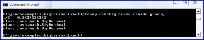 Inspired by Actual Events: BigDecimal, Groovy, and the Non-terminating ...