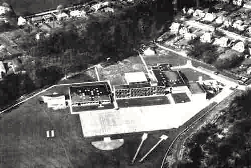 Photograph of Chancellor's School 1968. Image from Aerofilms Ltd