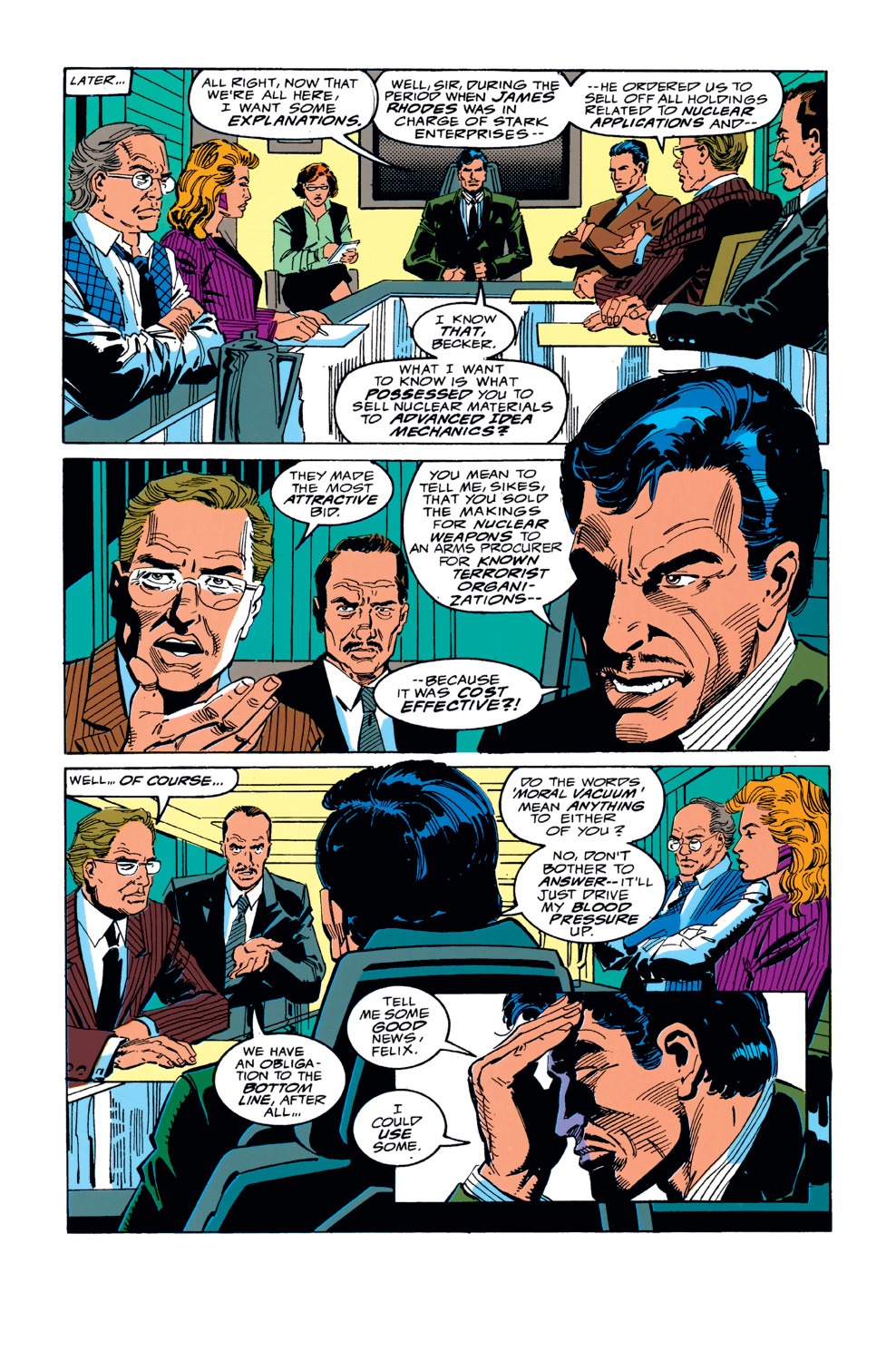 Read online Iron Man (1968) comic -  Issue #296 - 5