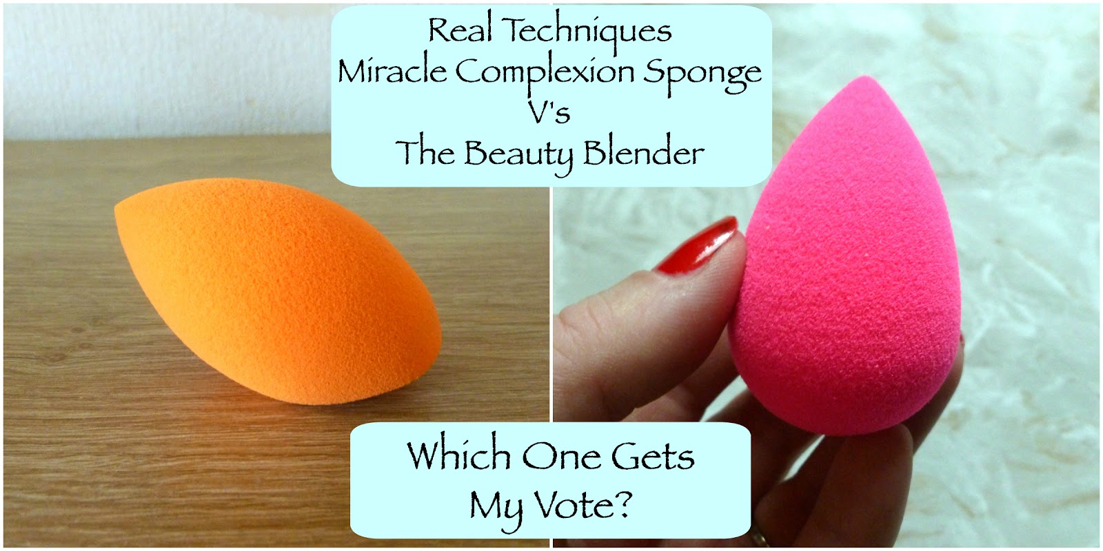 Real Techniques Miracle Complexion Sponge And Beauty Blender Comparison