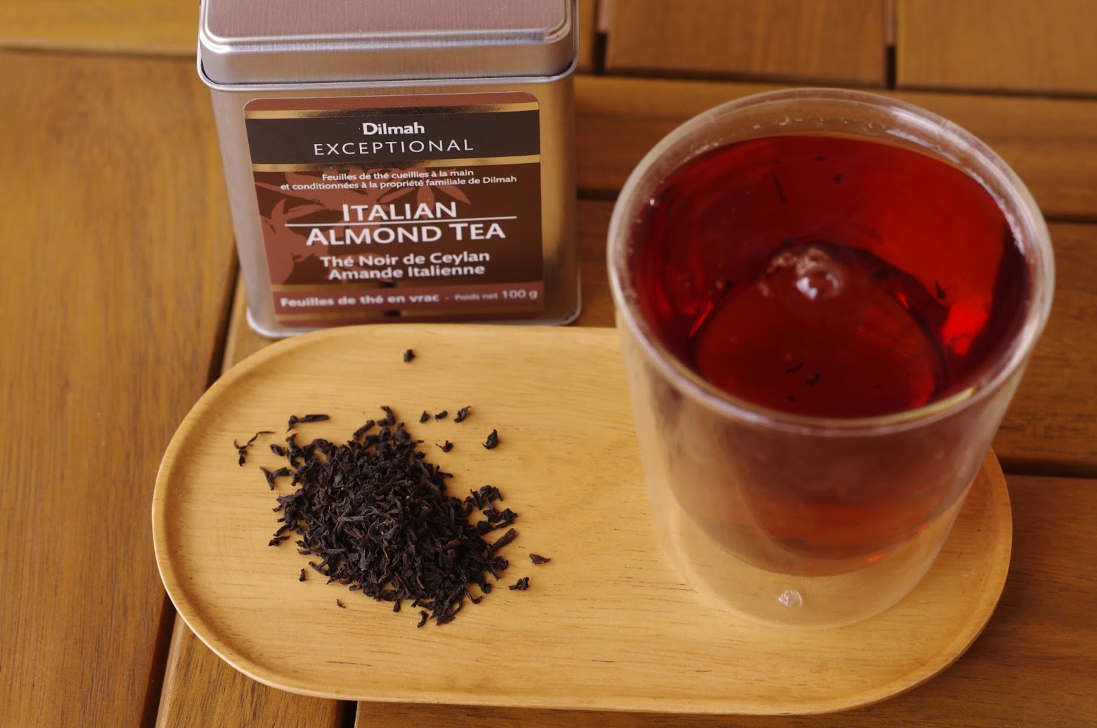 Savourer le thé Test Italian Almond Tea (Dilmah)