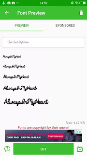 set font style vivo v15
