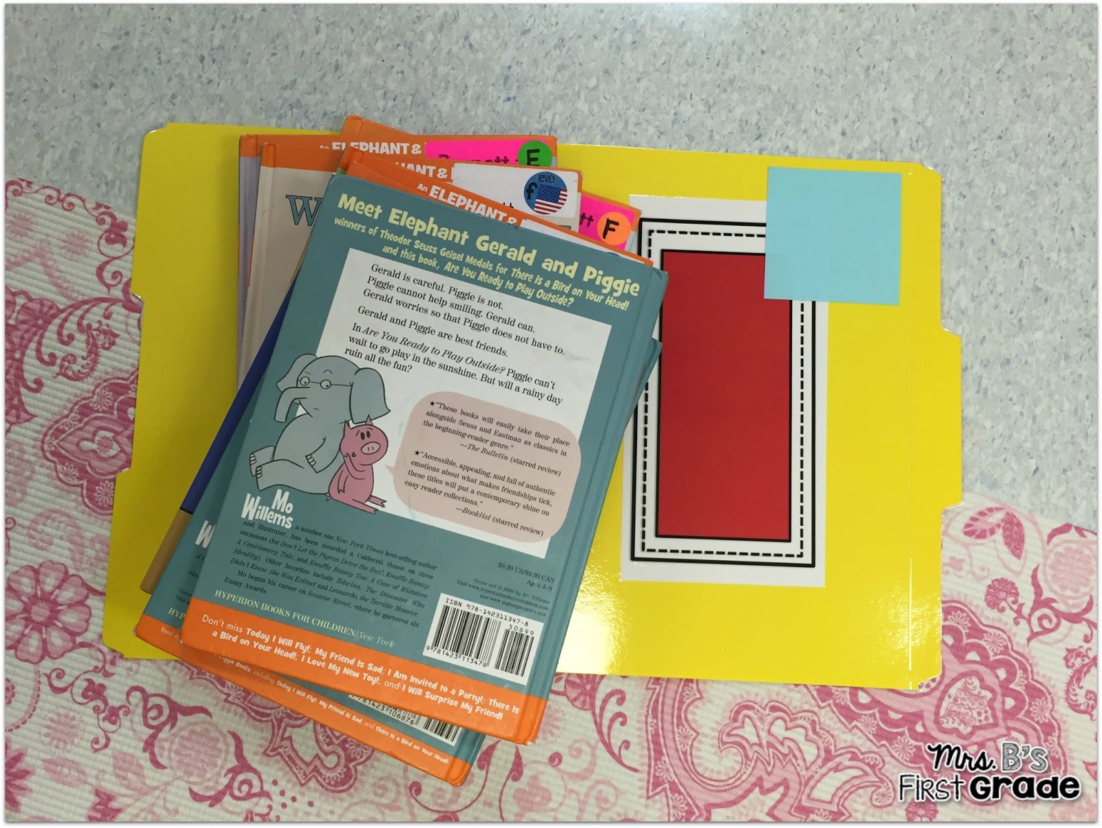 My Reading Mat For Reader's Mrs. B's First Grade