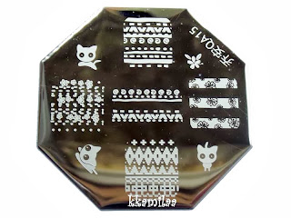 Born Pretty Store Stamping Plate QA15