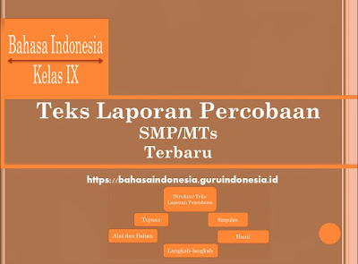 TEKS LAPORAN PERCOBAAN - Guru Indonesia