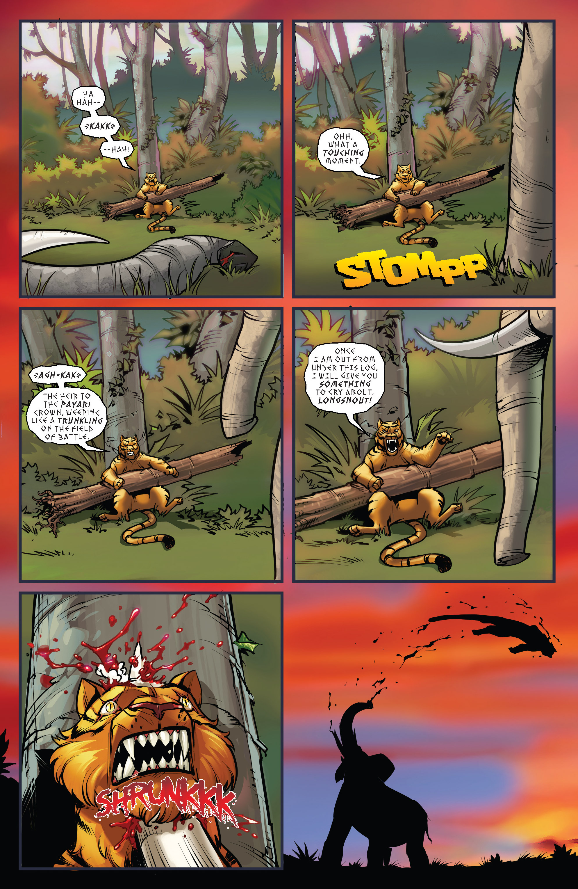 Grimm Fairy Tales presents The Jungle Book: Fall of the Wild issue 2 - Page 12