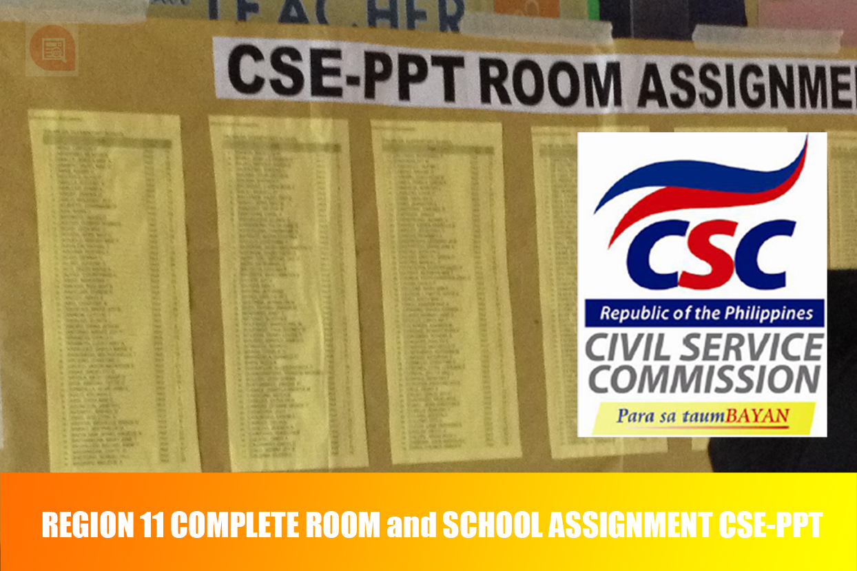 csc room assignment region 11